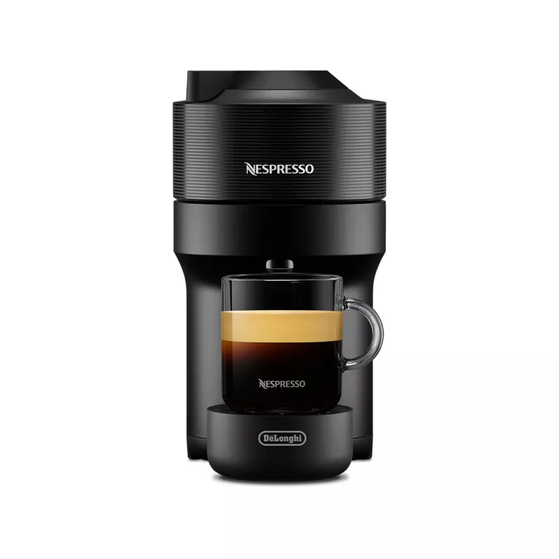 De’Longhi NESPRESSO® Vertuo Pop ENV90.B - Liquorice Juoda, kavos kapsulių aparatas, 0,56 l, kavos kapsulė, 1260 W, juoda