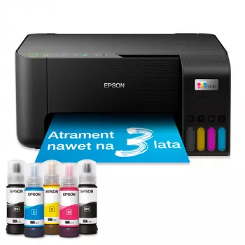Daugiafunkcis rašalinis spausdintuvas Epson EcoTank L3270, A4, spalvotas, 5760x1440 DPI, Wi‑Fi, 33 ppm (juoda)