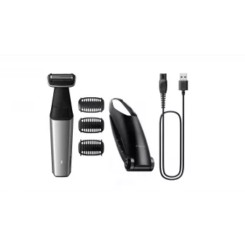 Philips BODYGROOM Series 5000 BG5021/15 vandeniui atsparus kirkšnių ir kūno kirpimo įrenginys
