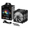 ASUS TUF GAMING TR120 ARGB 3IN1 Juoda Kompiuterio korpuso oro aušintuvas 12 cm