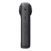 Veiksmo kamera Insta360 X4 — 72 MP, 8K (7680×3840) CMOS, 1/2 colio jutiklis, įmontuotas ekranas, Wi‑Fi, 120 kadrų per sekundę, MicroSD, 602 g, juoda