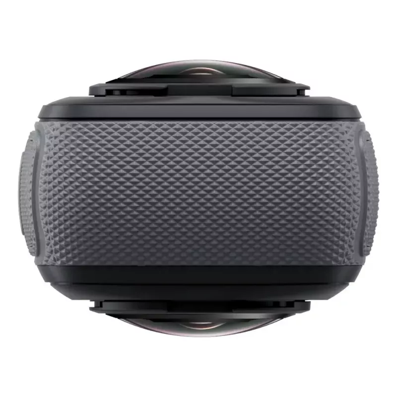 Veiksmo kamera Insta360 X4 — 72 MP, 8K (7680×3840) CMOS, 1/2 colio jutiklis, įmontuotas ekranas, Wi‑Fi, 120 kadrų per sekundę, MicroSD, 602 g, juoda
