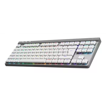 Logitech G G515 Gaming klaviatūra USB RF Wireless Bluetooth QWERTY US International balta