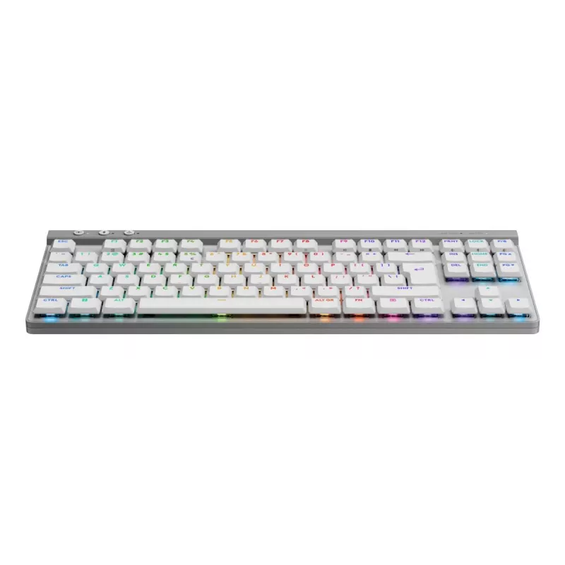 Logitech G G515 Gaming klaviatūra USB RF Wireless Bluetooth QWERTY US International balta