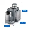 Espresso aparatas De’Longhi Rivelia EXAM440.55.g — visiškai automatinis, 1,4 L vandens talpa, 250 g malūnėlis, 19 barų, TFT lietimui jautrus ekranas