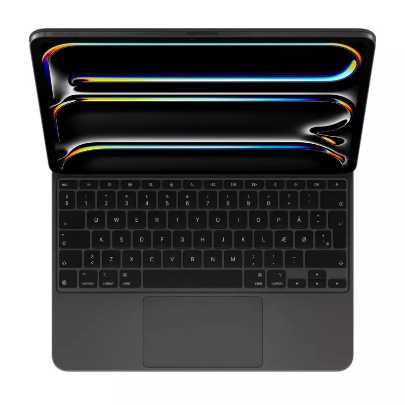 Apple Magic klaviatūra, skirta iPad Pro 13 colių M4, danų, juoda, QWERTY