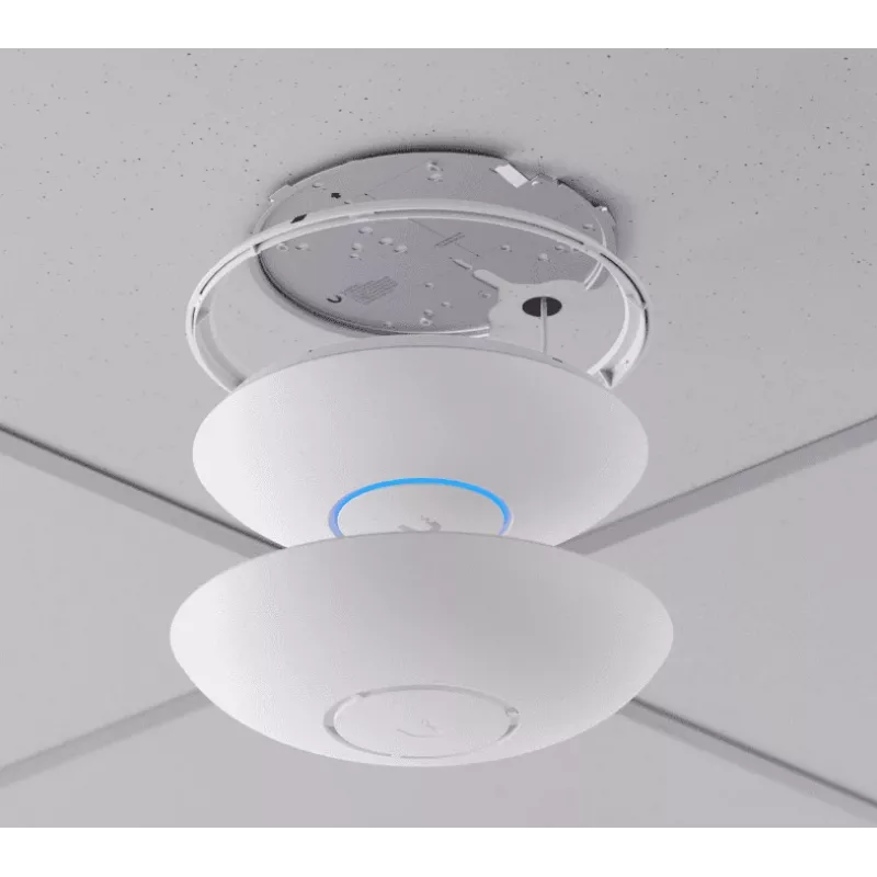 WLAN prieigos taško apsauginis gaubtelis UBIQUITI UACC-U7-Cover, skirtas U7-Pro 2,4 GHz 802.11ac, polikarbonatas, baltas, 217,4×48,3×217,4 mm