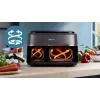 Karšto oro gruzdintuvė Philips 3000 serijos NA351/00 — 9 L, 2750 W, 8 programų, Rapid Air