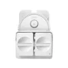 Roborock Qrevo MaxV 0,33 L Balta