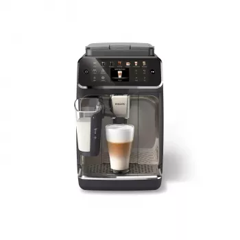 Espresso aparatas Philips EP4449/70 — pilnai automatinis, 1,8 L vandens talpa, 275 g pupelių talpykla, keraminis malūnėlis, 15 barų