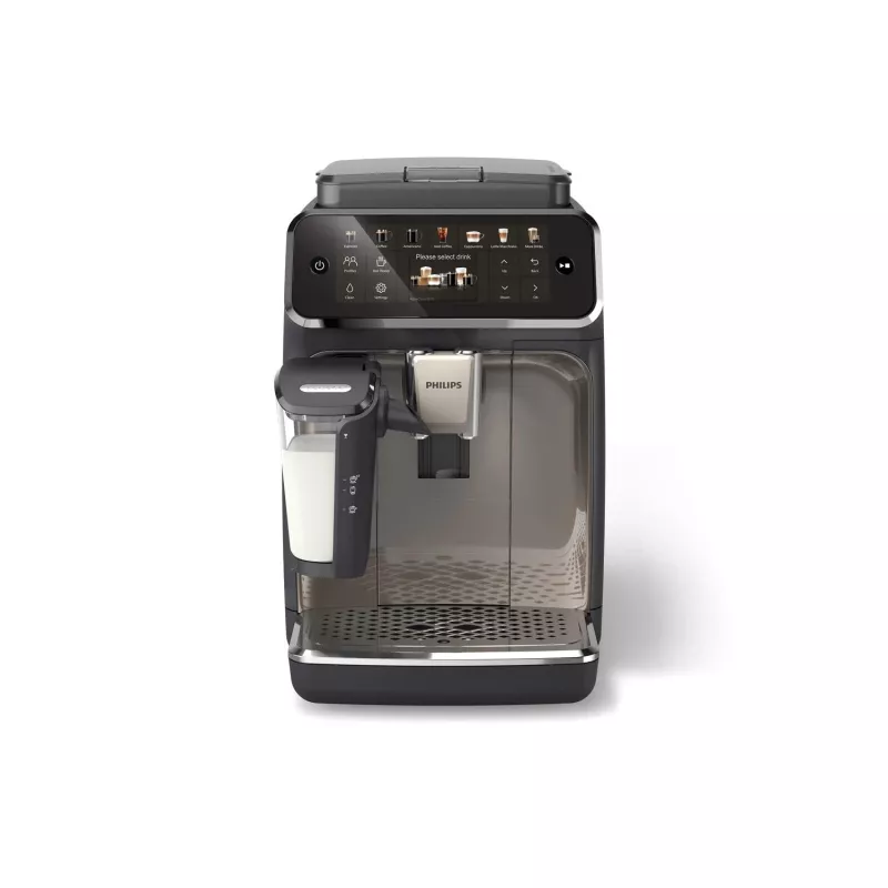 Espresso aparatas Philips EP4449/70 — pilnai automatinis, 1,8 L vandens talpa, 275 g pupelių talpykla, keraminis malūnėlis, 15 barų