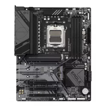 Pagrindinė plokštė GIGABYTE B650 EAGLE ATX, AMD B650 mikroschemų rinkinys, Socket AM5, DDR5, 4x DIMM, 3x M.2, PCIe 5.0 x16