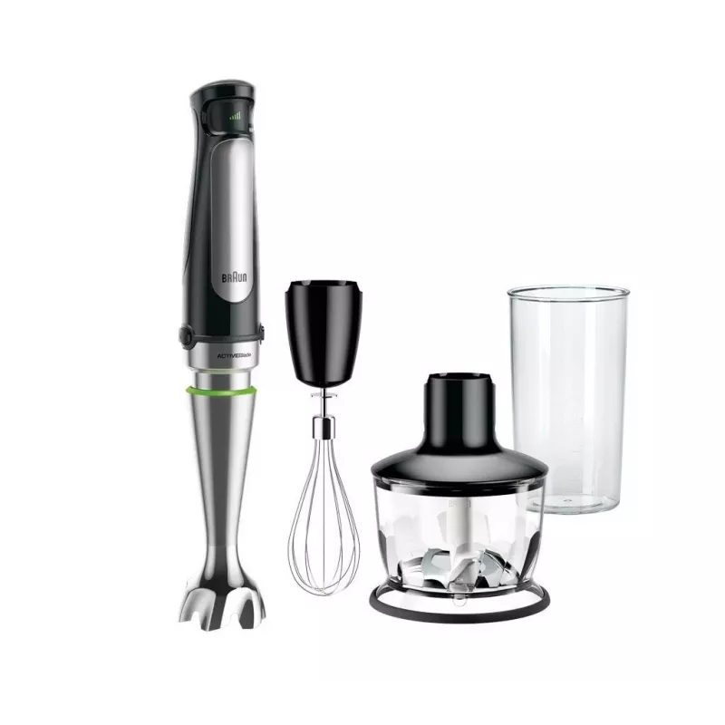 Braun MQ 7035X 0,6 l panardinamasis trintuvas 1000 W juodas, satino plieno