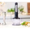 Braun MQ 7035X 0,6 l panardinamasis trintuvas 1000 W juodas, satino plieno