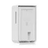 Prieigos taškas UBIQUITI U7 Pro Wall — Prie sienos montuojamas Wi‑Fi 7 prieigos taškas, 2,4/5/6 GHz, 6 erdviniai srautai, 2500 Mbps LAN, PoE (44–57 V), vidaus, baltas