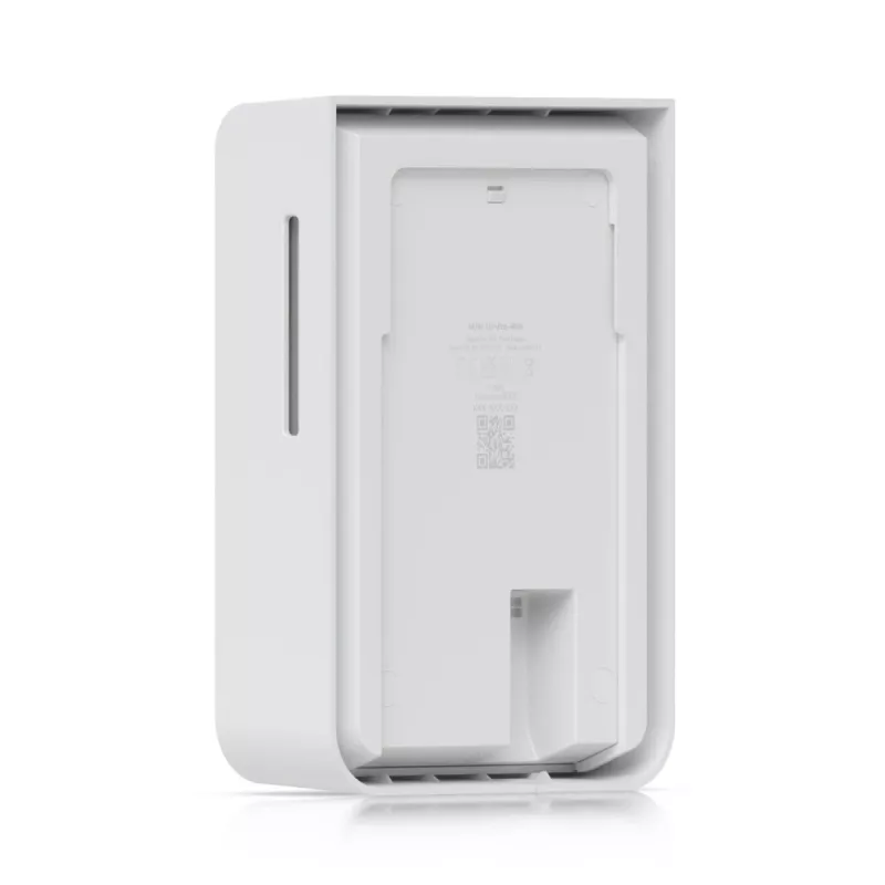 Prieigos taškas UBIQUITI U7 Pro Wall — Prie sienos montuojamas Wi‑Fi 7 prieigos taškas, 2,4/5/6 GHz, 6 erdviniai srautai, 2500 Mbps LAN, PoE (44–57 V), vidaus, baltas