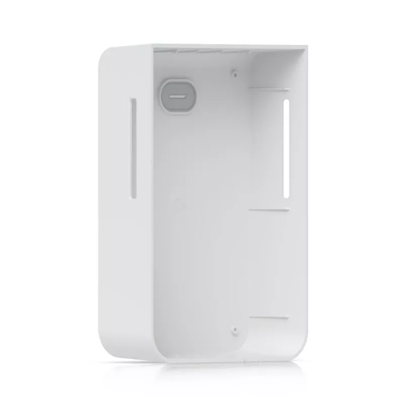 Prieigos taškas UBIQUITI U7 Pro Wall — Prie sienos montuojamas Wi‑Fi 7 prieigos taškas, 2,4/5/6 GHz, 6 erdviniai srautai, 2500 Mbps LAN, PoE (44–57 V), vidaus, baltas