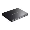 TP-Link Omada SG3452XMPP tinklo jungiklis Valdomas L2+ Gigabit Ethernet (10/100/1000) Power over Ethernet (PoE) 1U Juoda