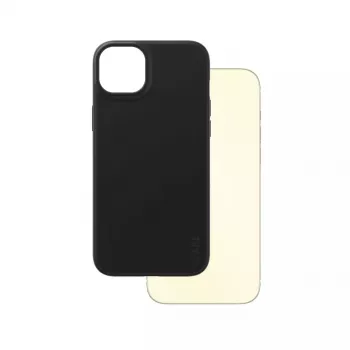 Dėklas PanzerGlass CARE by madingas dėklas Juoda iPhone 15 Plus permatomas