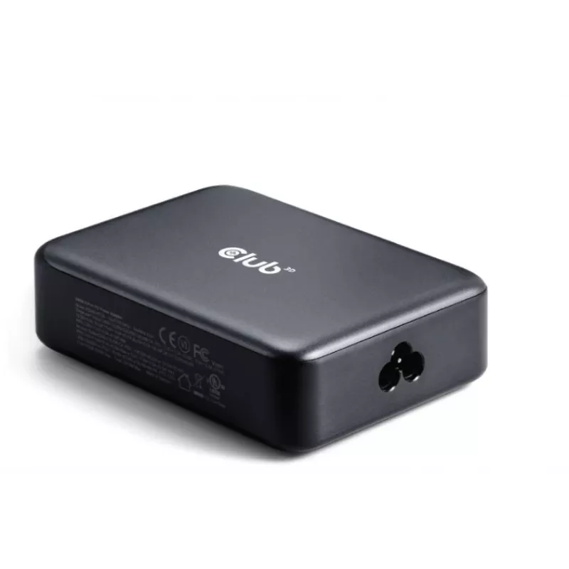Mobiliojo įrenginio įkroviklis CLUB3D CAC-1918 Universal Black AC 4 USB Type-C prievadai