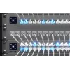 Tinklo komutacinis kabelis UBIQUITI UACC-Cable-Patch-EL-1M-W — Cat6, 1 m, 2.5 GbE, PoE++ (4PPoE), permatomas, RJ-45 kištukas–kištukas