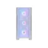 PC Case MSI MAG FORGE M100R Midi Tower Transparent, White