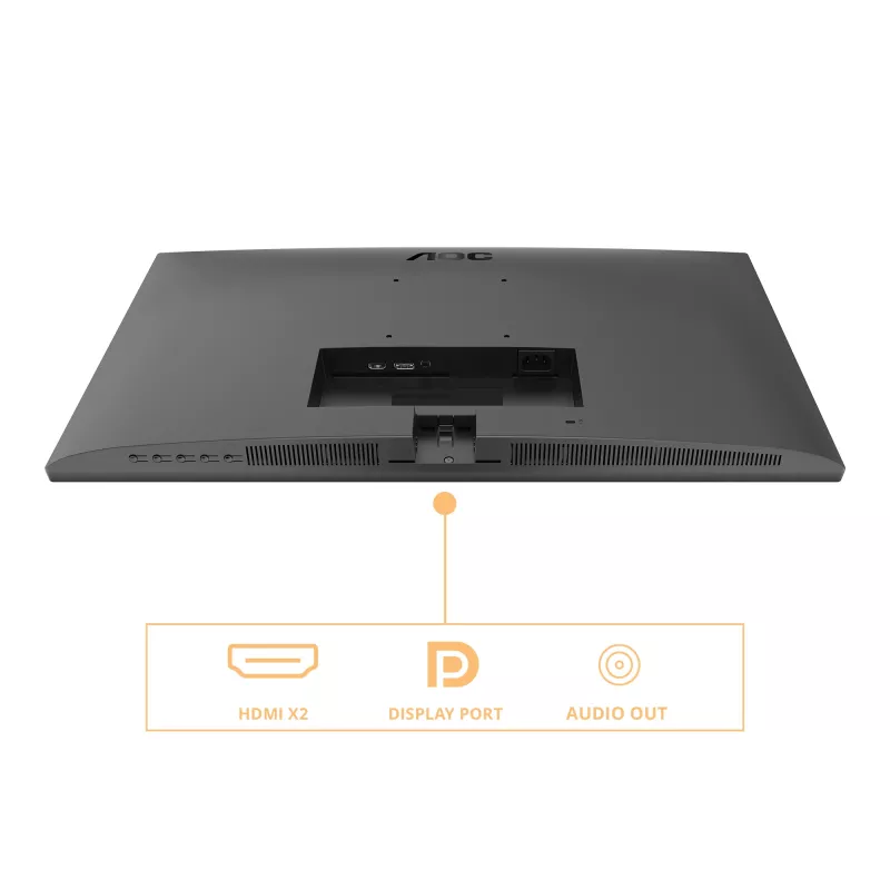 AOC B3 U27B3M kompiuterio monitorius 68,6 cm (27 colių) 3840 x 2160 pikselių 4K Ultra HD LCD juodas