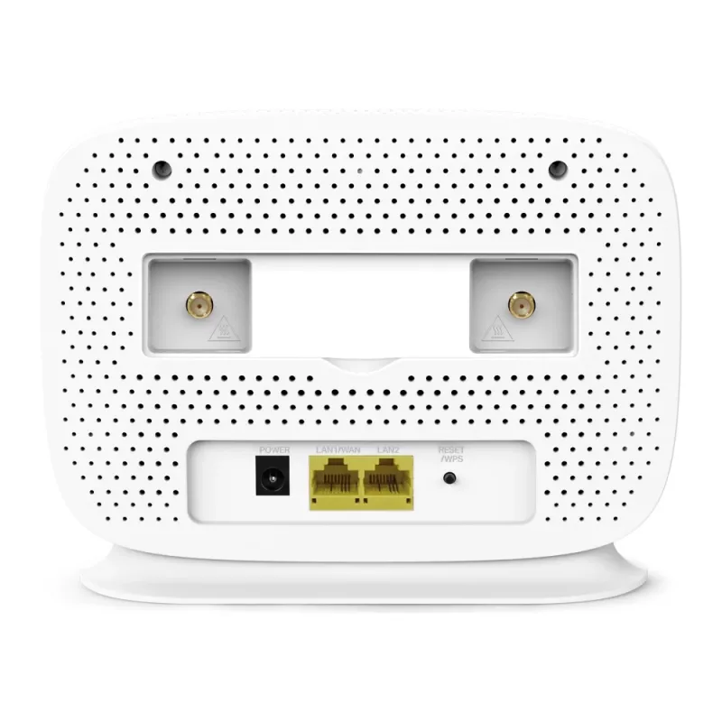 TP-Link 300 Mbps Wireless N 4G LTE maršrutizatorius, Wi-Fi 4 (802.11n), vienos juostos (2,4 GHz), Ethernet LAN, 4G, baltas, stalinis maršrutizatorius