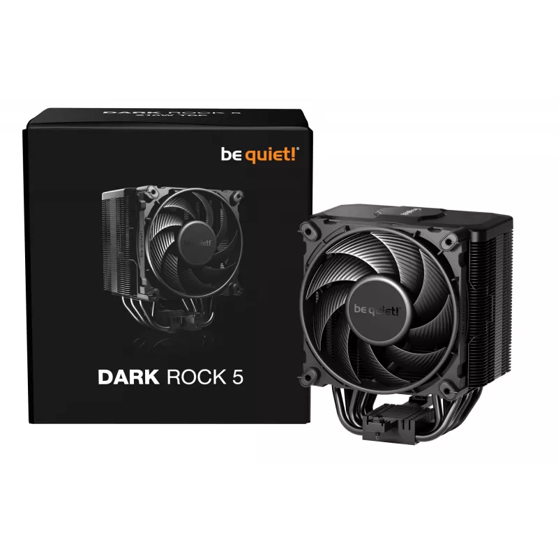 be quiet! DARK ROCK 5 Procesoriaus oro aušintuvas 12 cm Juoda 1 vnt.