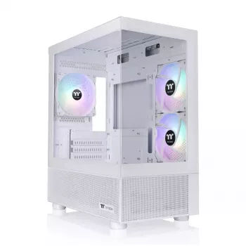 PC Case Thermaltake View 170 TG ARGB Snow Micro Tower White