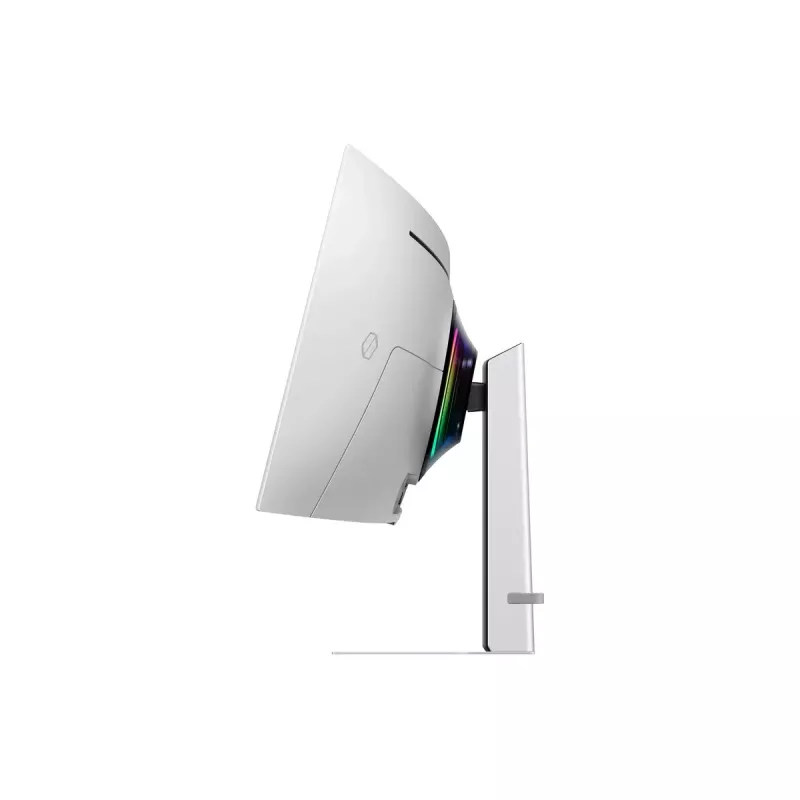 49 colių OLED lenktas monitorius Samsung S49DG934SU — 5120×1440 Dual QHD, 32:9, 0,03 ms, USB stotelė, VESA, aukščio reguliavimas, sidabrinis