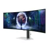 49 colių OLED lenktas monitorius Samsung S49DG934SU — 5120×1440 Dual QHD, 32:9, 0,03 ms, USB stotelė, VESA, aukščio reguliavimas, sidabrinis