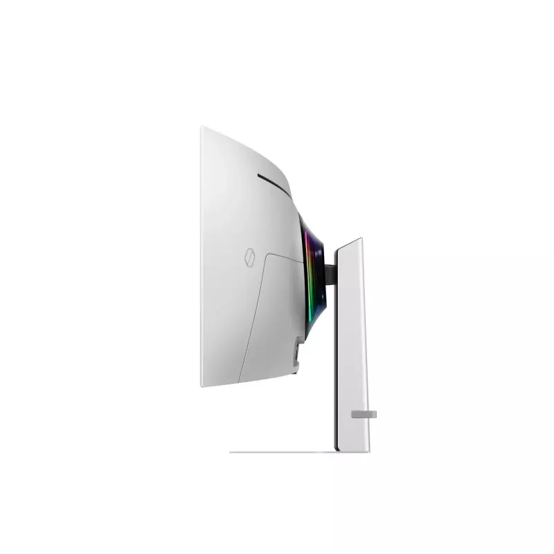 49 colių OLED lenktas monitorius Samsung S49DG934SU — 5120×1440 Dual QHD, 32:9, 0,03 ms, USB stotelė, VESA, aukščio reguliavimas, sidabrinis