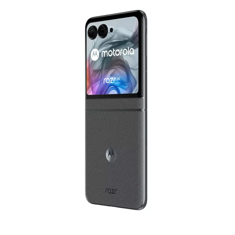 Motorola razr 50 17,5 cm (6,9 colio) Dual SIM Android 14 5G USB Type-C 8 GB 256 GB 4200 mAh Pilka