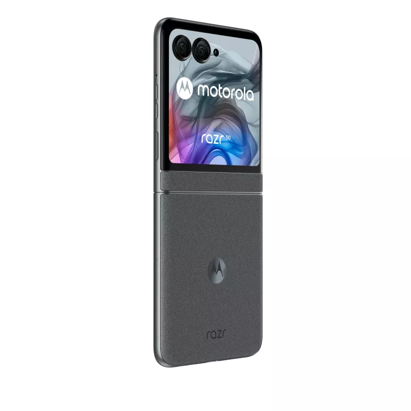 Motorola razr 50 17,5 cm (6,9 colio) Dual SIM Android 14 5G USB Type-C 8 GB 256 GB 4200 mAh Pilka
