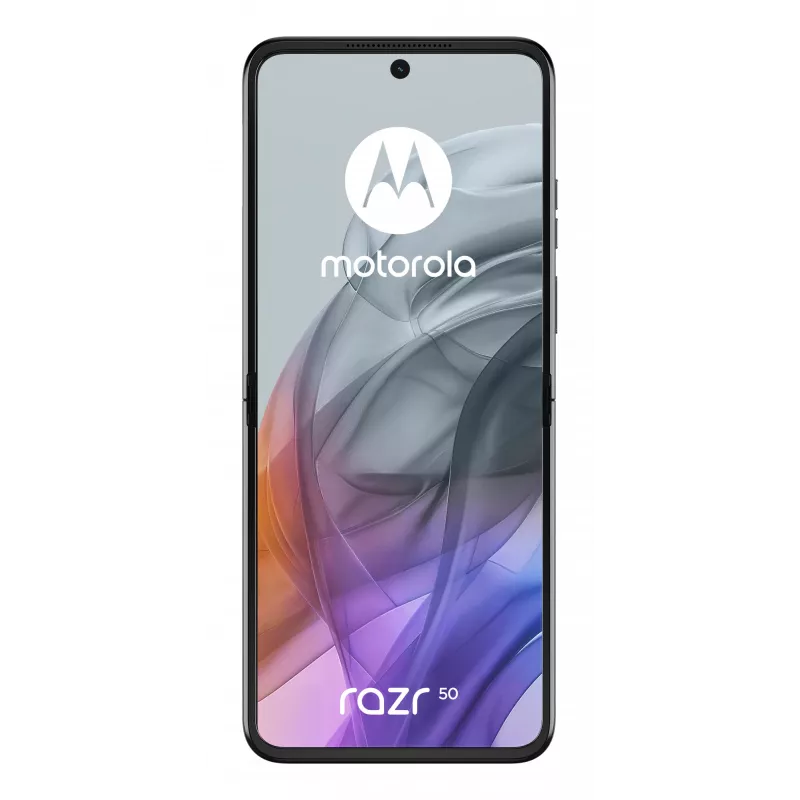 Motorola razr 50 17,5 cm (6,9 colio) Dual SIM Android 14 5G USB Type-C 8 GB 256 GB 4200 mAh Pilka