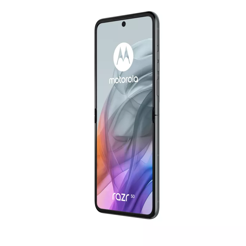 Motorola razr 50 17,5 cm (6,9 colio) Dual SIM Android 14 5G USB Type-C 8 GB 256 GB 4200 mAh Pilka