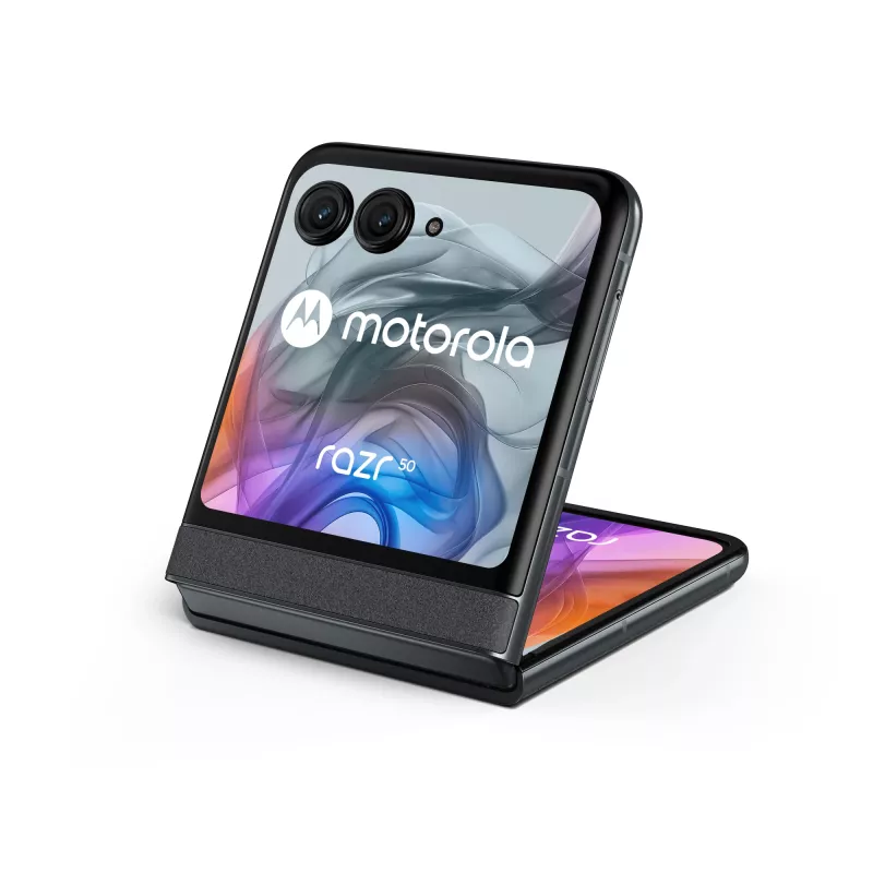 Motorola razr 50 17,5 cm (6,9 colio) Dual SIM Android 14 5G USB Type-C 8 GB 256 GB 4200 mAh Pilka
