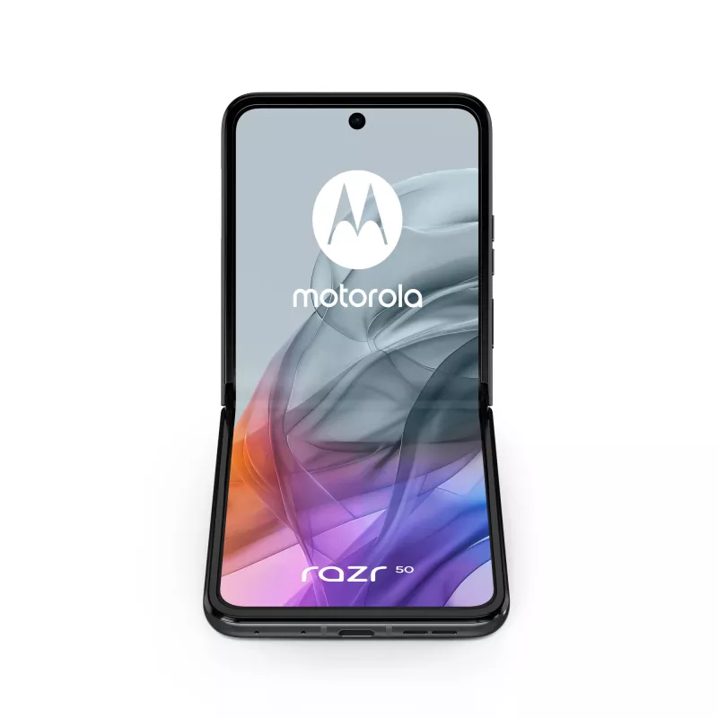 Motorola razr 50 17,5 cm (6,9 colio) Dual SIM Android 14 5G USB Type-C 8 GB 256 GB 4200 mAh Pilka