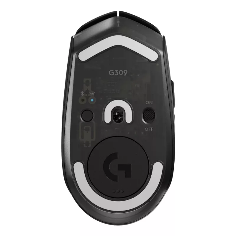 LOGITECH G309 Lightspeed belaidis žaidimų pelė juoda