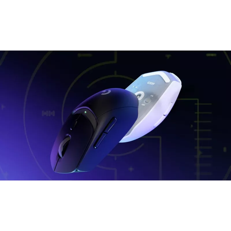 LOGITECH G309 Lightspeed belaidis žaidimų pelė juoda