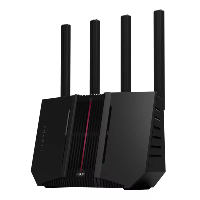 ASUS RT-BE92U belaidis maršrutizatorius 10 Gigabit Ethernet trijų juostų (2.4 GHz / 5 GHz / 6 GHz) Juodas
