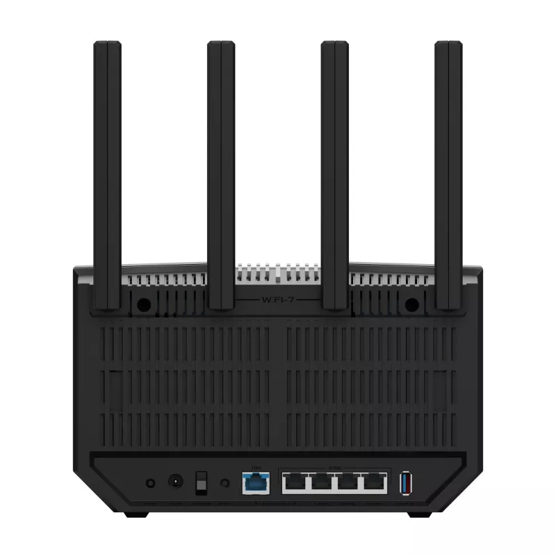 ASUS RT-BE92U belaidis maršrutizatorius 10 Gigabit Ethernet trijų juostų (2.4 GHz / 5 GHz / 6 GHz) Juodas