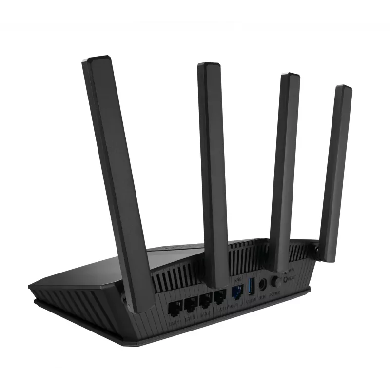 ASUS RT-BE58U V2 belaidis maršrutizatorius 2.5 Gigabit Ethernet Dviejų juostų (2.4 GHz / 5 GHz) Juodas