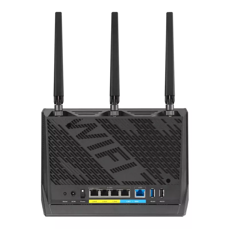 ASUS RT-BE86U belaidis maršrutizatorius 10 Gigabit Ethernet dviejų juostų (2,4 GHz / 5 GHz) juodas