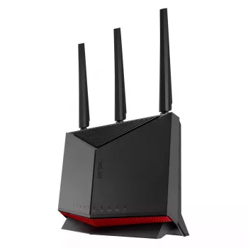 ASUS RT-BE86U belaidis maršrutizatorius 10 Gigabit Ethernet dviejų juostų (2,4 GHz / 5 GHz) juodas