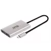 CLUB3D Thunderbolt™ 3 į DisplayPort™ dviejų monitorių 4K60Hz M/F