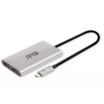 CLUB3D Thunderbolt™ 3 į DisplayPort™ dviejų monitorių 4K60Hz M/F