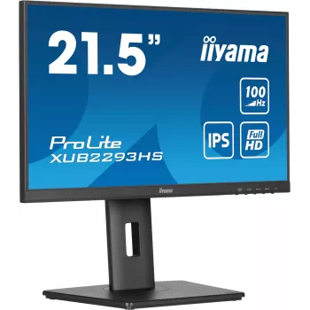 iiyama ProLite XUB2293HS-B6 kompiuterio monitorius 54,6 cm (21,5 colio) 1920 x 1080 pikselių Full HD LED juodas