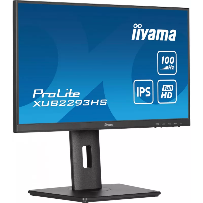 iiyama ProLite XUB2293HS-B6 kompiuterio monitorius 54,6 cm (21,5 colio) 1920 x 1080 pikselių Full HD LED juodas